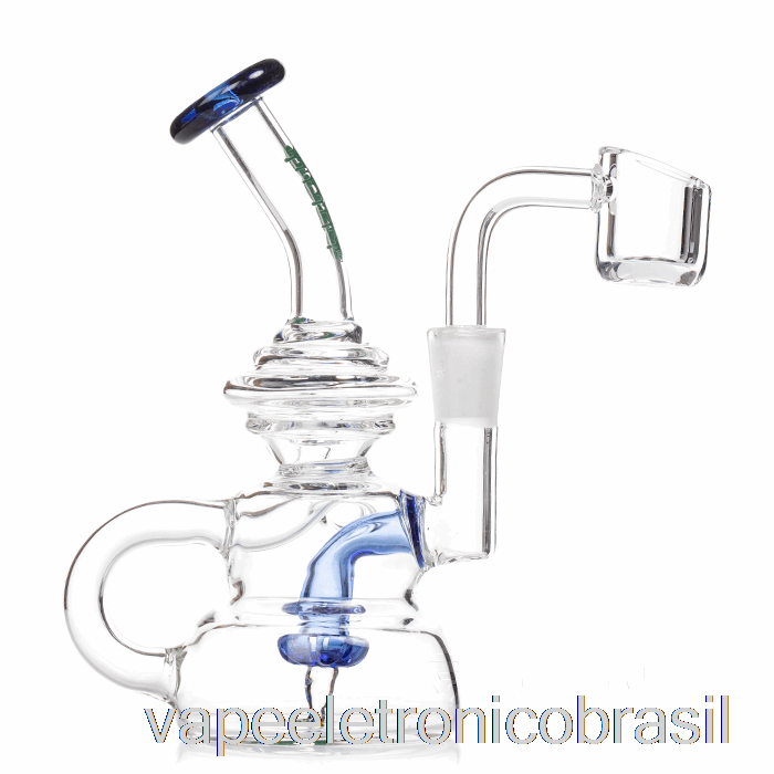 Vape Vaporesso Ooze Flood Mini Dab Rig Ultra Marinho (transparente / Azul)